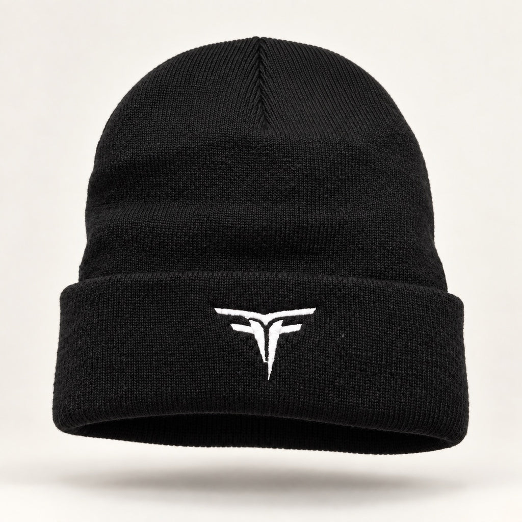 Fury Fit Crown Satin-Lined Beanie — Black