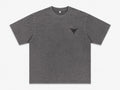 Fury Fit Premium Oversized Acid Wash Tee - Grey